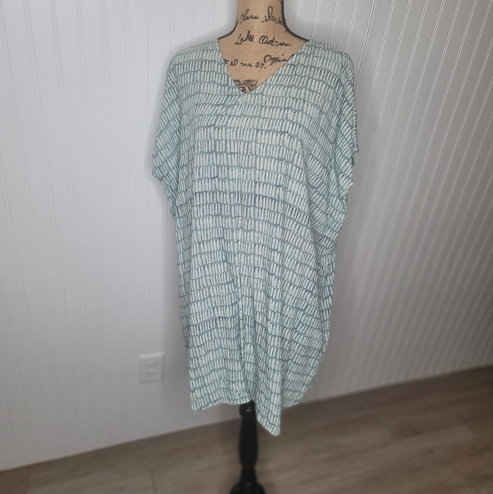 *VINTAGE* Sseko Designs Shift Dress in Brushstroke